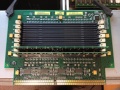 Closeup of memory board